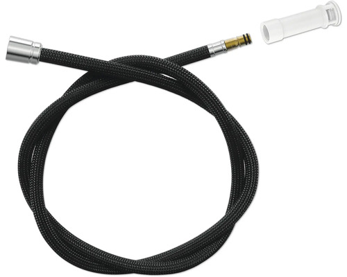 Sprchová hadice s přípojkami pro sanitární instalace