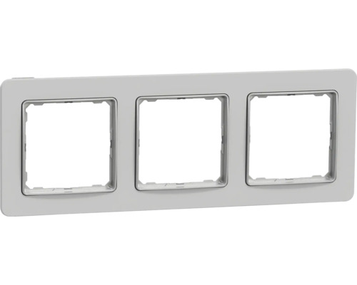 Trojrámeček Schneider Electric Sedna AMSDD393803 šedý Trojnásobný krycí rámeček pro elektroinstalace, vodorovný, pro spínače a zásuvky.