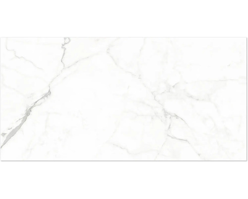 Dlažba z jemné kameniny v mramorovém vzhledu s šedým žilkováním