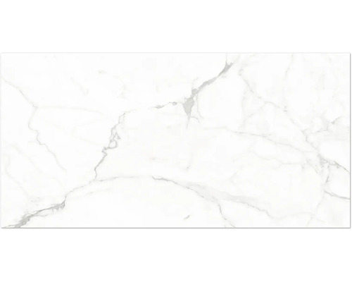 Dlaždice v dekoru mramoru s šedým žilkováním.