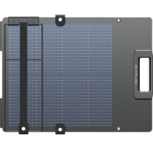 Přenosný solární panel EcoFlow s integrovanou rukojetí a montážními oky pro mobilní napájení.