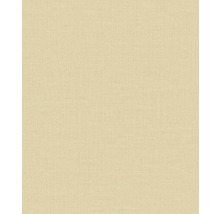 Tapeta s jemným vzhledem lnu a decentní textilní strukturou v béžové barvě.
