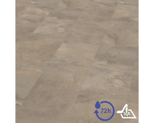 Laminátová podlaha se vzhledem kamene, 72 hodin voděodolná a odolná proti nárazu.