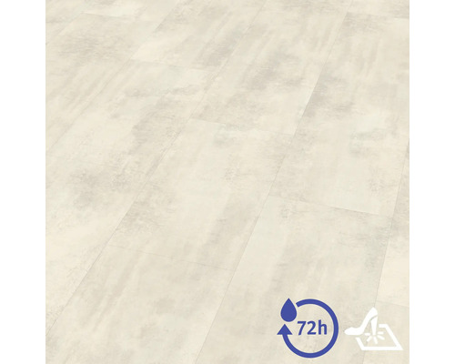 Laminátová podlaha se vzhledem kamene, odolná proti vodě 72 hodin a snadná údržba.