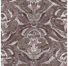 Vliesová tapeta s detailním mozaikovým vzorem s florálními ornamenty a jemnými tečkami.
