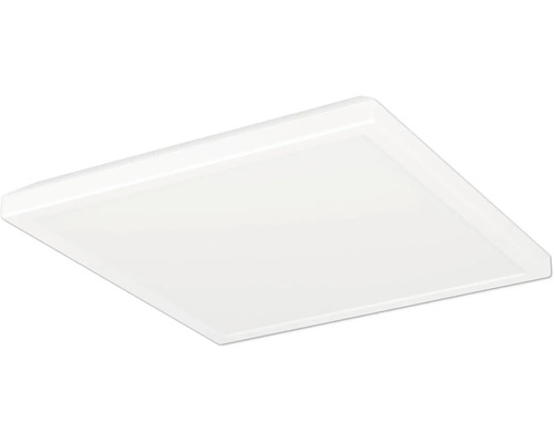 Čtvercový LED panel v bílé barvě pro montáž na strop.