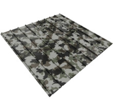 Trapézový plech s maskovacím vzorem pro střechu a stěnu