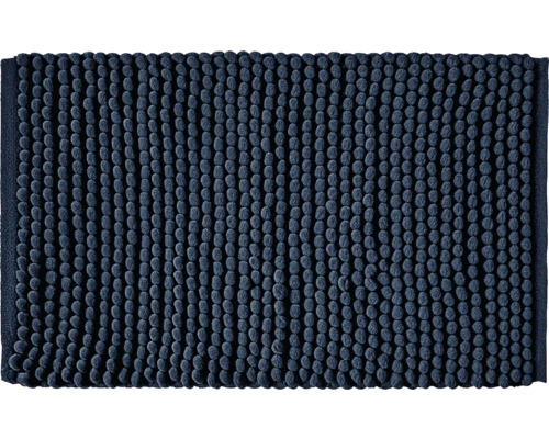 Koberec do koupelny Grund PUNTO UNO 60 x 100 cm antracit Předložka do koupelny s nopkovou strukturou v chenille vzhledu.