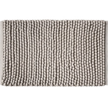 Obdélníková koupelnová předložka s měkkou nopkovou strukturou.