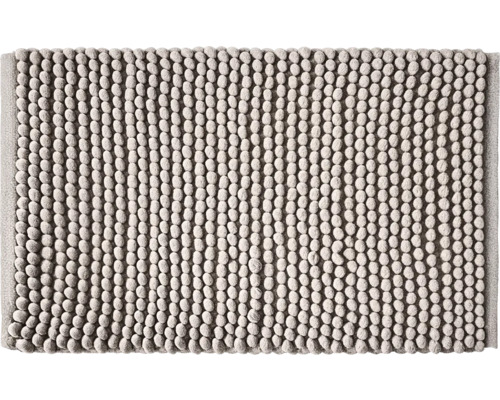 Obdélníková koupelnová předložka s měkkou nopkovou strukturou.