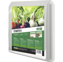 Startex netkaná textilie, stabilizovaná proti ultrafialovému záření, 19 gramů na metr čtvereční, 1,6 krát 5 metrů, Scobel Garden Logo.