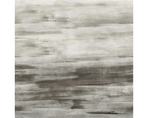 Vliesová tapeta s abstraktním vzorem horizontálních tahů štětcem v šedé a bílé barvě.