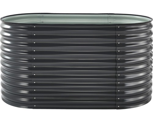 Kovový vyvýšený záhon