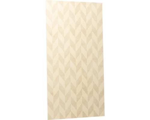 Tapeta s geometrickým vzorem rybí kosti v béžové barvě, design chevron pro výzdobu stěn.