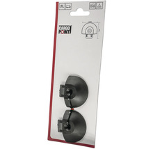 Nákladová oka Cargo Point pro vozidla a kempování, 2 kusy, plast, 4,5 krát 5 centimetrů.