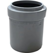 Redukce pro odpadní potrubí jmenovitý průměr 50 na 40 z šedého polypropylenu.