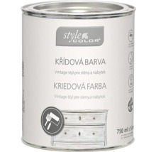 StyleColor křídová barva, 750 mililitrů plechovka, pro stěny a nábytek ve vintage stylu.