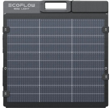 Solární panel EcoFlow 160 Wattů Light skládací s integrovanou rukojetí pro přenášení.