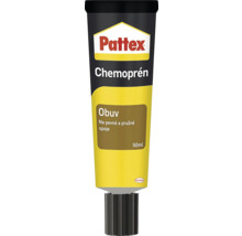 Kontaktní lepidlo Pattex Chemoprén Obuv pro pevné a pružné spoje, 50 mililitrů, Henkel Logo