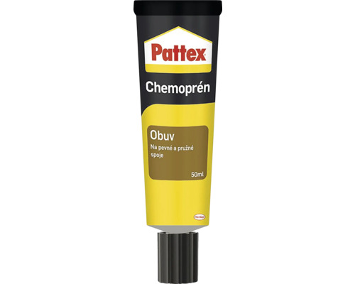 Kontaktní lepidlo Pattex Chemoprén Obuv pro pevné a pružné spoje, 50 mililitrů, Henkel Logo