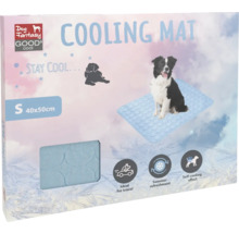 Balení chladicí podložky pro psy Dog Fantasy, velikost S, 40 krát 50 centimetrů, se psem na podložce a funkcí pro chlazení a cestování.