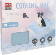 Logo Dog Fantasy. Chladicí podložka pro psy, velikost XL, 70 krát 100 centimetrů, vhodná na cestování s efektem samochlazení.