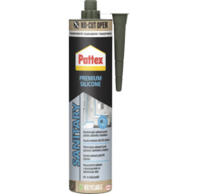 Pattex Premium Silikon Sanitární transparentní, kartuše s tryskou, odolný proti plísním a ultravioletovému záření.
