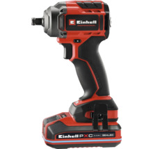 Akumulátorový rázový utahovák Einhell Professional s bezkartáčovým motorem a baterií Power X-Change.