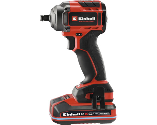 Akumulátorový rázový utahovák Einhell Professional s bezkartáčovým motorem a baterií Power X-Change.