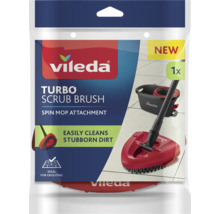 Vileda Logo. Trojúhelníkový drhnoucí kartáč Turbo, nástavec pro rotační mop na čištění odolných nečistot, ideální pro spáry.