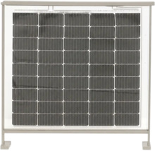Solární panel s kovovým rámem pro výrobu energie