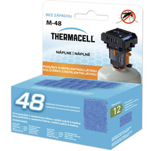 Thermacell M-48 náhradní náplň s 12 repelentními polštářky pro odpuzovače komárů, poskytuje celkem 48 hodin ochrany proti komárům.