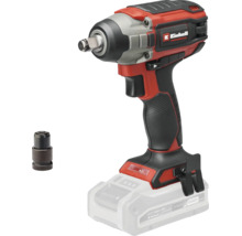 Akumulátorový rázový utahovák Einhell Professional s bezkartáčovým motorem, sponou na opasek a adaptérem na bity, systém 18 Volt Power X-Change.