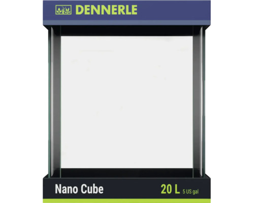 Akvárium Dennerle Nano Cube o objemu 20 litrů.