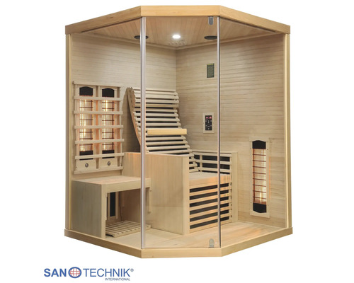 Infrasauna HomeLuxe KARBON 3 150 x 150 x 195 cm