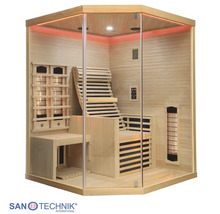 Infrasauna HomeLuxe KARBON 3 150 x 150 x 195 cm