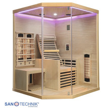 Infrasauna HomeLuxe KARBON 3 150 x 150 x 195 cm