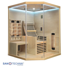 Infrasauna HomeLuxe KARBON 3 150 x 150 x 195 cm