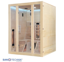Infrasauna Oslo 150x150x200 cm 2625 W pro 2 osoby J40150