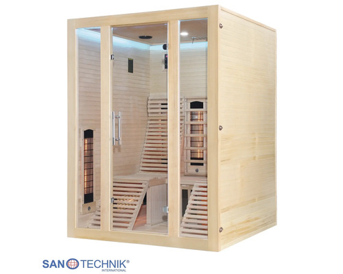 Infrasauna Oslo 150x150x200 cm 2625 W pro 2 osoby J40150