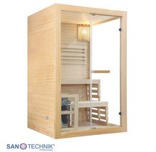 Finská sauna HomeLuxe PANORAMA 200 x 130 x 120 cm 3,6 kW