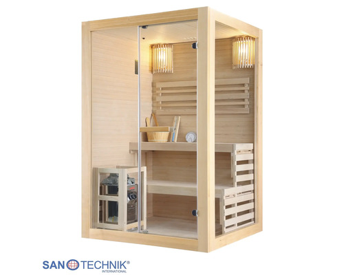 Finská sauna HomeLuxe PANORAMA 200 x 130 x 120 cm 3,6 kW