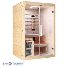 Infrasauna HomeLuxe TWINCOMBI 130 x 120 x 200 cm