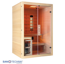Infrasauna HomeLuxe TWINCOMBI 130 x 120 x 200 cm