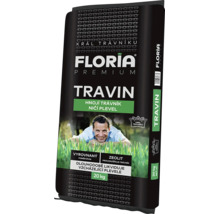 Floria Premium Travin, trávníkové hnojivo s hubením plevele, 20 kilogramů.