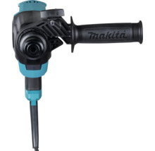 Vrtací kladivo Makita s boční rukojetí a Makita Logo, pohled zepředu.