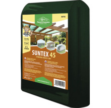 Zelená Nohel Garden stínovka Suntex 45 s oky, 1,5 krát 10 metrů, 45 procent stínění, pro pergoly a skleníky.