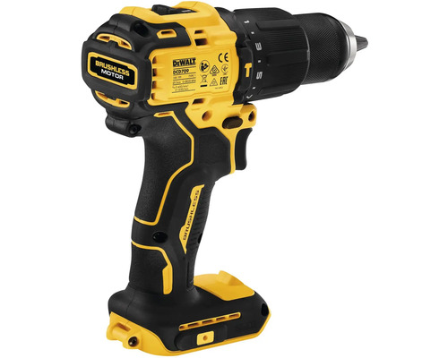 Aku příklepový vrtací šroubovák DeWALT DCD709 s bezuhlíkovým motorem, 18 Voltů.