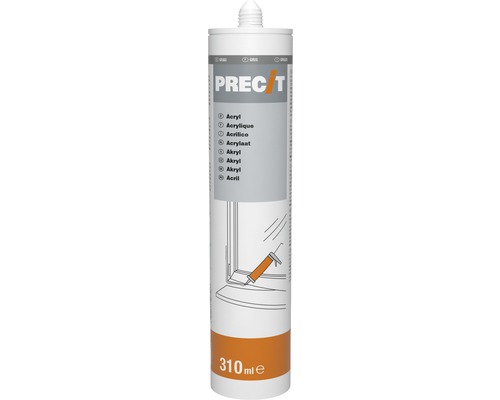 Akrylový tmel PRECIT 310 ml šedý Akrylový tmel PRECIT 310 ml šedý