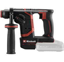 Aku vrtací kladivo Einhell Professional s bezkartáčovým motorem, přídavnou rukojetí a hloubkovým dorazem včetně akumulátoru.